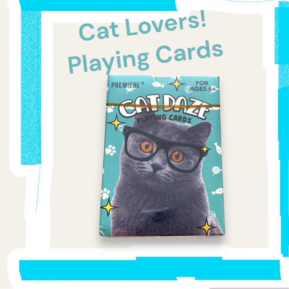 Cat Daze Playing Cards